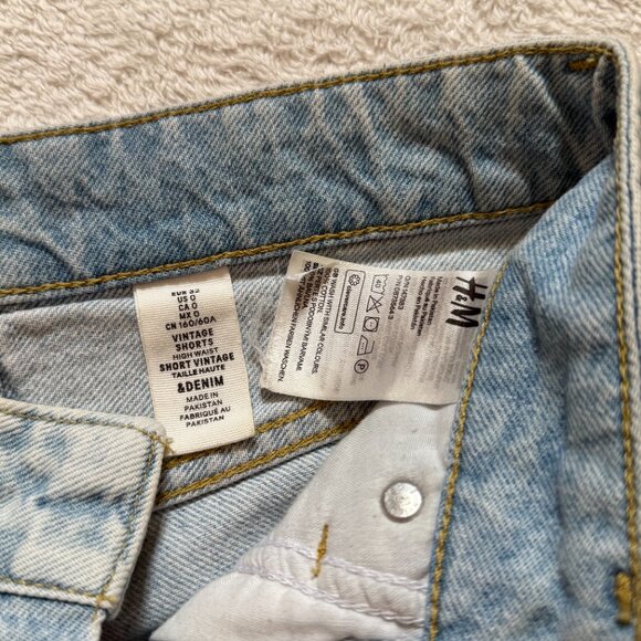 American Eagle Ripped Denim Shorts - Picture 2 of 3